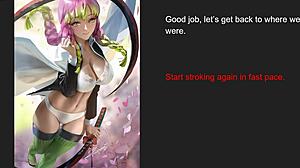 mitsuri's big ass femdom joi teases nipples and cbt cravings