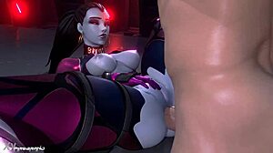 Banging Overwatch Babes in Assfucking Group Missionary POV Blender Action