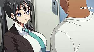 Hentai Girlfriend and Her Mom Take Doggystyle Creampie Loads