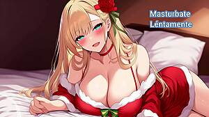 santa's erotic joi tempts your limits in femdom roleplay