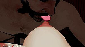 stepbrother demon futanari oppai monster seduces me one intense night