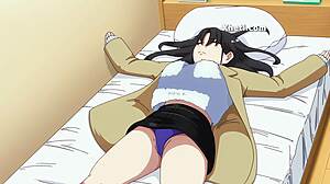 Teacher spreads for student doggystyle creampie and pussy lick