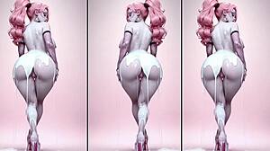 Anime hentai manga babe drenched in cum with messy creampie