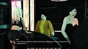 Whoa, step-cousin quickie pounds my curvy big tits body in justice league dark alley from tales of unending void!