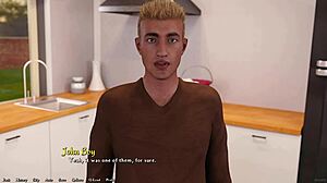 slutty redhead humiliates small dick boyfriend after accidental pregnancy in being a dik game