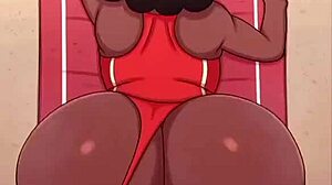 damn ebony yoga teacher milf big ass creampie beach public monster cock!