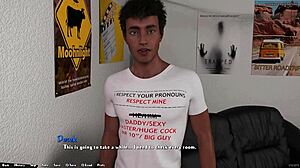 slutty redhead humiliates small dick boyfriend after accidental pregnancy in being a dik game