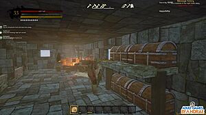 ep11 wicked island upgrades stonehouse room bath and crafts bronze weapons with sexy curvy babe