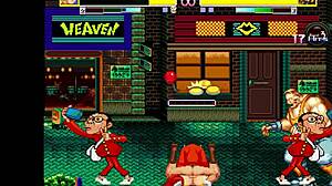 cute blonde from hentai game streets of ryona gets street-fucked by guys