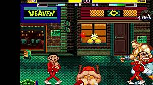 cute blonde from hentai game streets of ryona gets street-fucked by guys