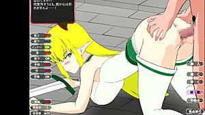 i'm hooked on this sexy elf knight hentai game adventure