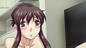 my heart races from this anime sister's hard pounding fuck