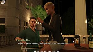 Taboo Ebony Teacher Teases for Huge Cock Deep in Her Ass