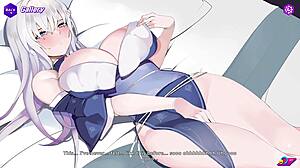 pure virgin's big tits tempt monster cock quickie in hentai game gallery