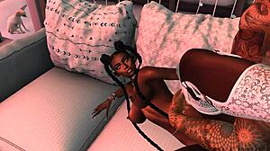 BIG TITS BOUNCING IN INTENSE 3D FUCK ACTION