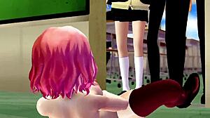 Ready for short hair girl's school squirting masturbation exploration?