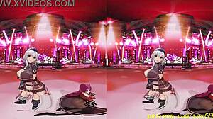 wanna see noemari's vr180 mmd dance shake her hips in 3d hololive hentai?