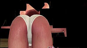 Obata Karen's No-Hands Sitting Blowjob Moans Wet Handjob Gloryhole Swallow Rule34 Hentai