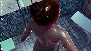 i'm showering with my hot friend now