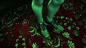 young nun SUCKS HUGE COCK then gets gangbanged punished by priest creampie