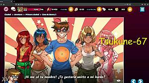 in casa de bunny part 2 hentai heroes masturbate wildly