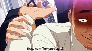 Old teacher blackmails teen into public outdoor creampie