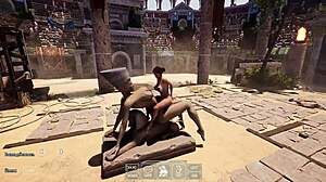 Do giant cocks make Lara the whore squirt in interracial anal?