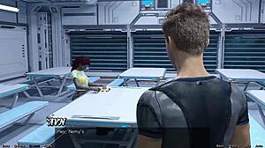 Married ebony milf in space... ready for her first forbidden step?