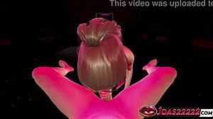 Wet Miki Delivers Sloppy Blowjob and Footjob in Black Stockings Heels