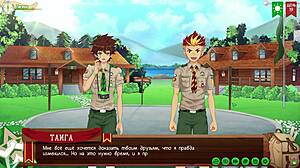 i'm hooked on game friends camp way 2 ep 31 dnd russian voiceover fun...