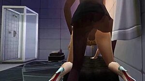 whoa that huge ass cheating wife in spandex heels takes black monster cock while hubby's in bed 😈🍑💦