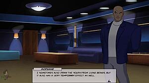 Dc Comics Superwoman Golden Handjob with Big Tits Ebony Swallowing!