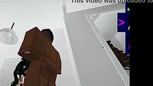 roblox bbc destroys rich emo jazzidol ass after club breakup monster cock interracial