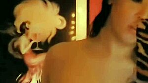 Little Asian trap shemale strokes cock and shakes big ass solo