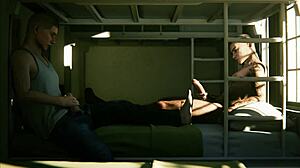 game findingbuddies chapter 6 has two friends rough in shower stall