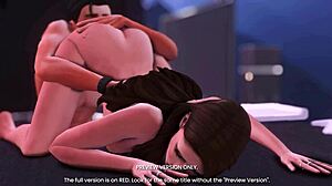 neighbors hot milf wife takes huge cock doggystyle 3d hentai sims college fuck