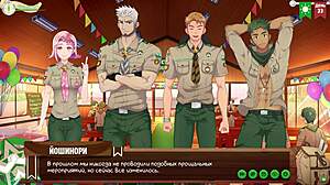 imagine ending the season with your game friend's secret yaoi moment