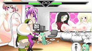 whoa chubby otaku summons succubus Morrigan for titty fuck and blowjob 😍💦