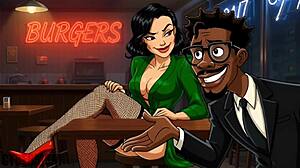 Married Housewife Legs Spread Cheating Slut Cuckold Cartoon