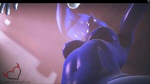 damn, luna and shining futanari fuck hard in zziowin sfm animation