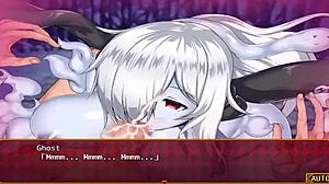 ghost girl dominates with big tits blowjob cum in monster girl labyrinth edit?