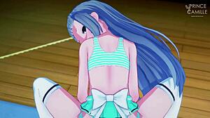 hideri kanzaki femboy surprises you with pov roleplay blowjob in blend s anime