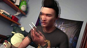 Anime game characters share intimate moments part 29