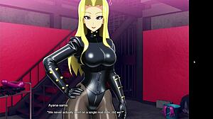 Girlfriend Dominatrix Forces Anime Tits Worship And Submission Game