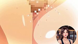 Stepsister's young mommy tits bounce while watching anime together, wanna join?