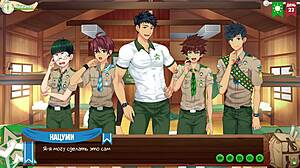 game friends camp episode 40 captures raw filming day with russian voiceover