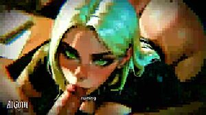 White-haired goth bitch screams ruin my holes extreme tit confession 4k!