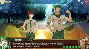 heartfelt talk with taiga hits deep in game friends camp path 2 part 23 russian voiceover