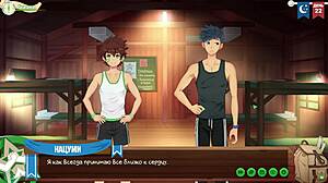 game friends camp episode 40 captures raw filming day with russian voiceover