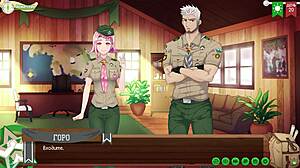 Game friends camp way 2 episode 33. What's the yaoi tension with russian voiceover situation?